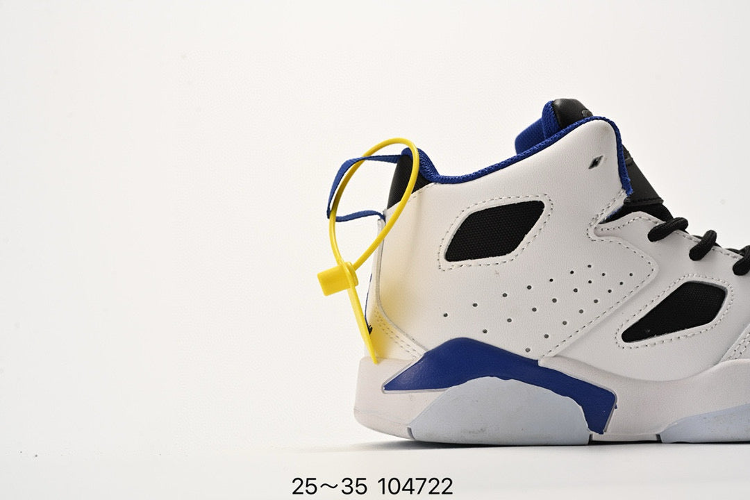 Jordan Fltclb91 series basketball shoes" white, black, blue"