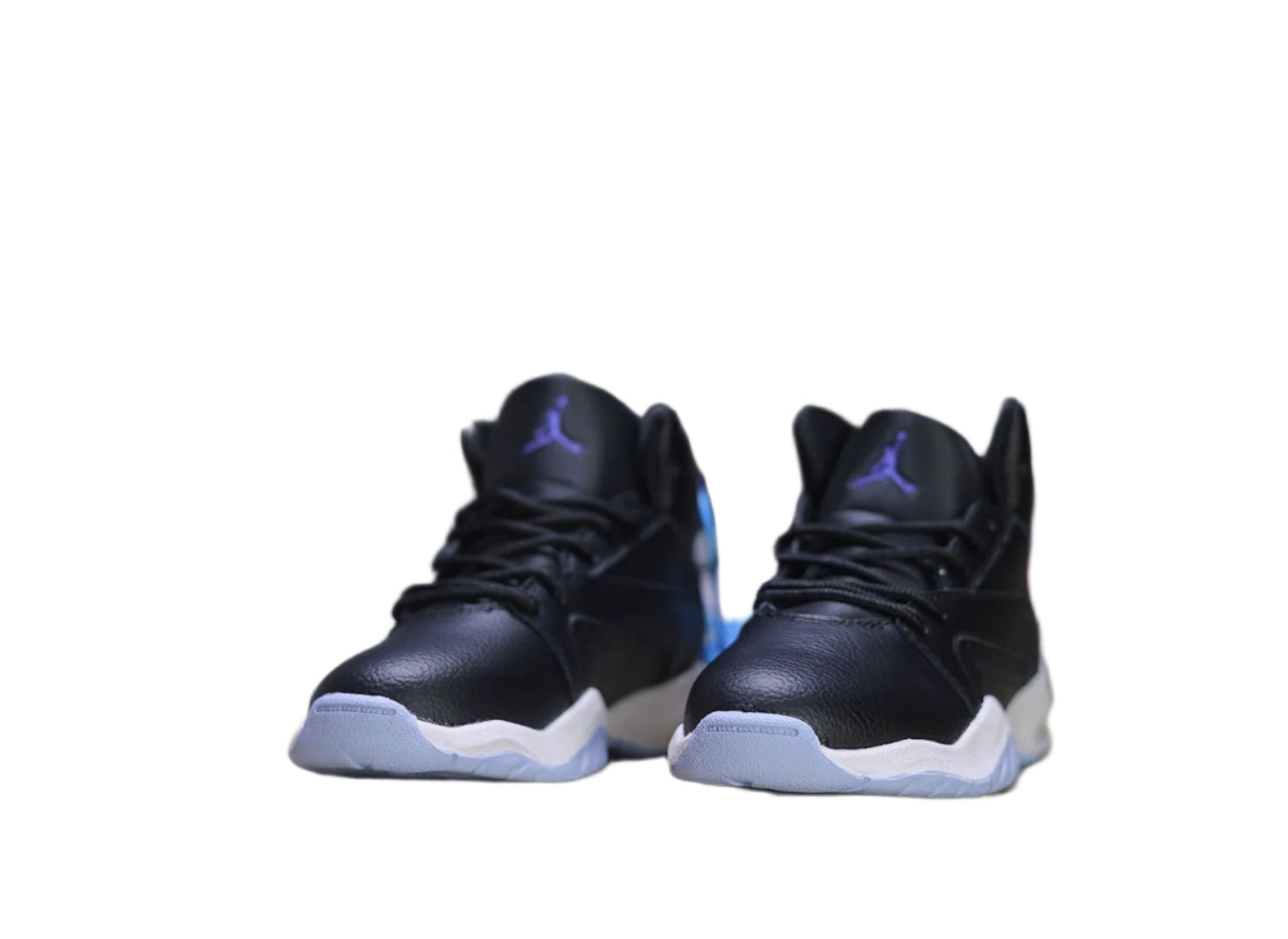 AJ6 children's shoes simple version" black, white"
