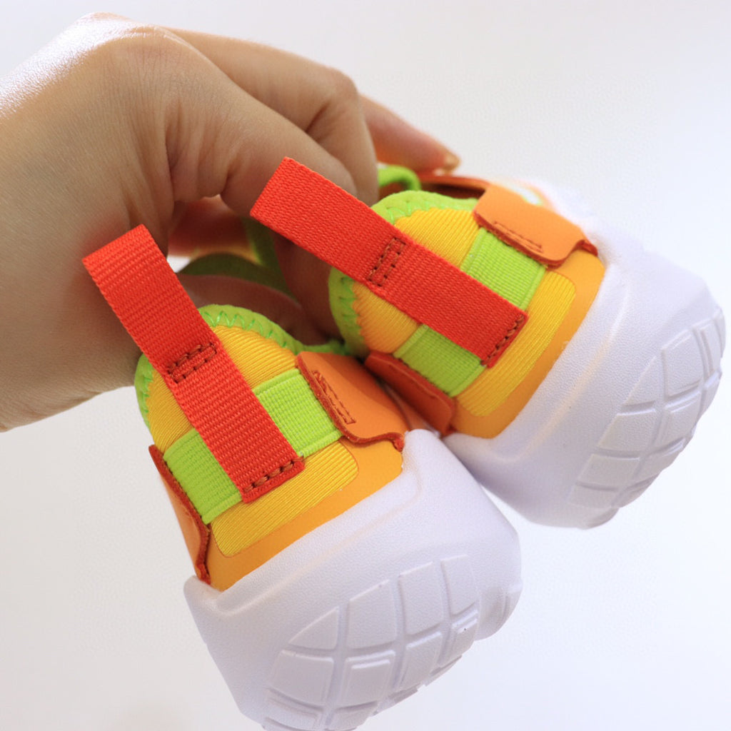 Nike's new barefoot slip" Orange"