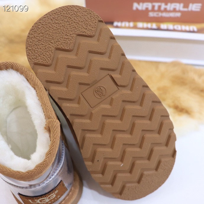 UGG children's jelly boots " brown, black, and tan"