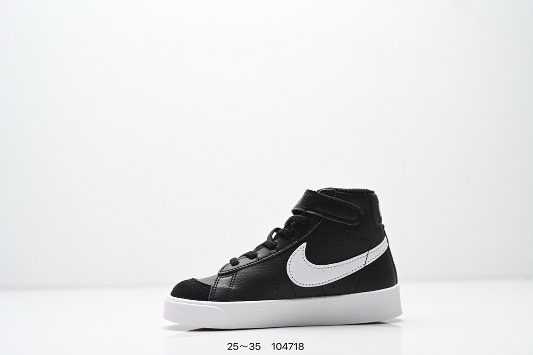 Nike Trail Blazers High-Top Velcro Kids Shoes