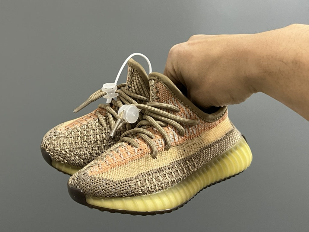 Coconut 350V2 really explosive children's shoes" light brown, yellowish-tan"