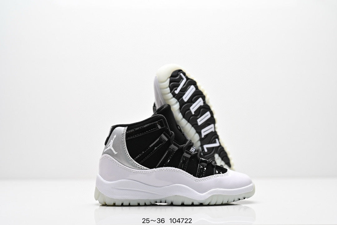 Joe 11 high-top high-quality children's shoes" basketball" Black"