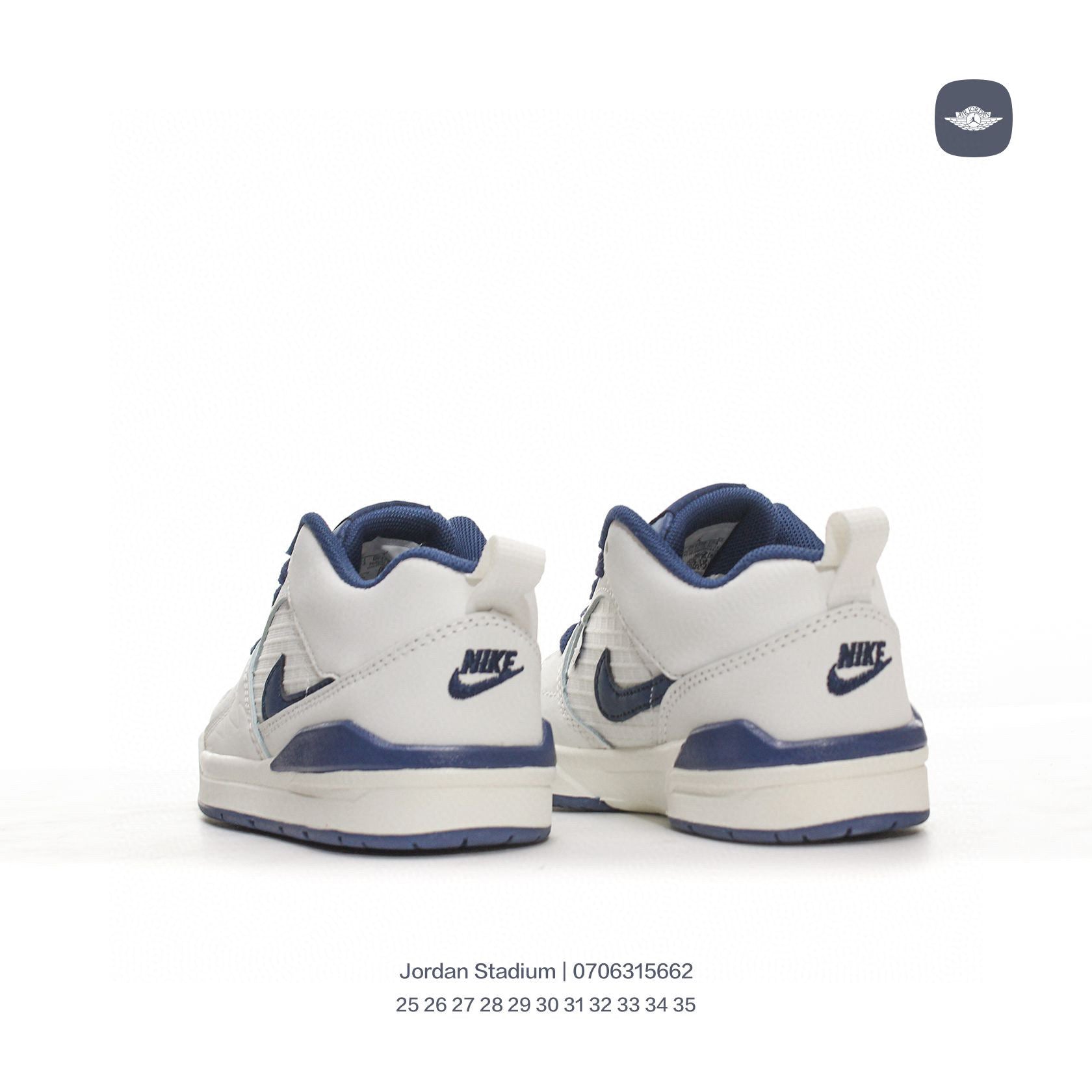 Jordan Stadium sneakers for kid" white, blue"