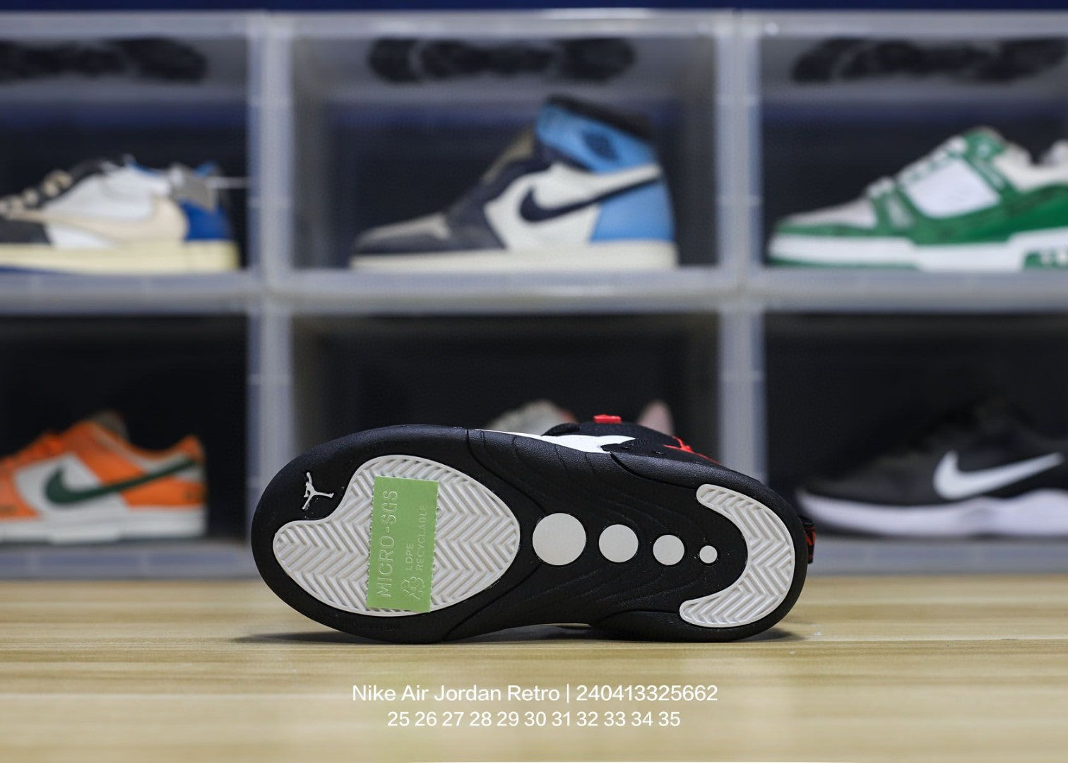 Jordan trendy children's shoes" white, black"
