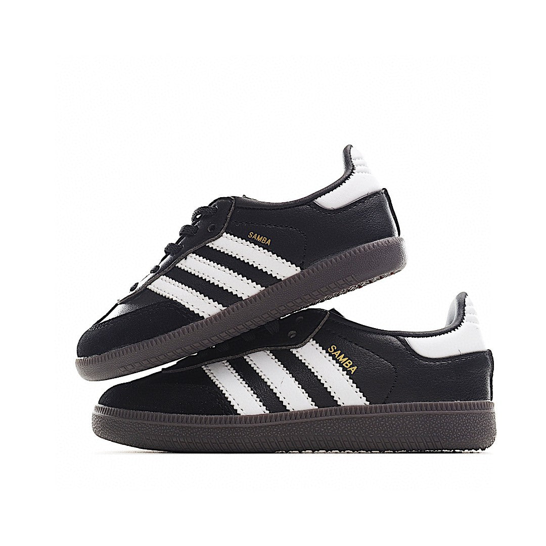 Adidas  Samba children's shoes "black & white "