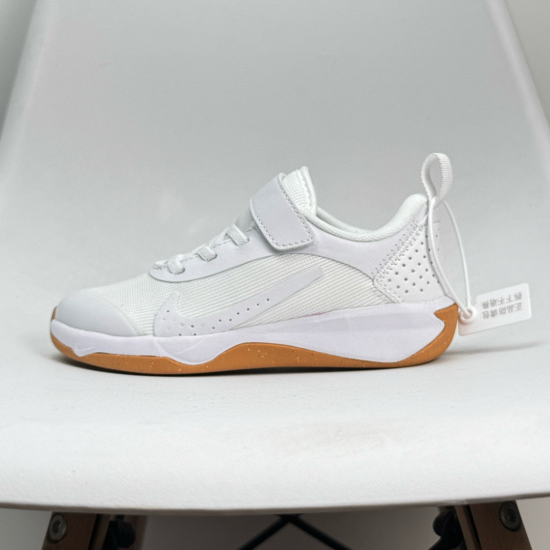 Nike ZOOM Moon Landing Children's Running Shoes" White"