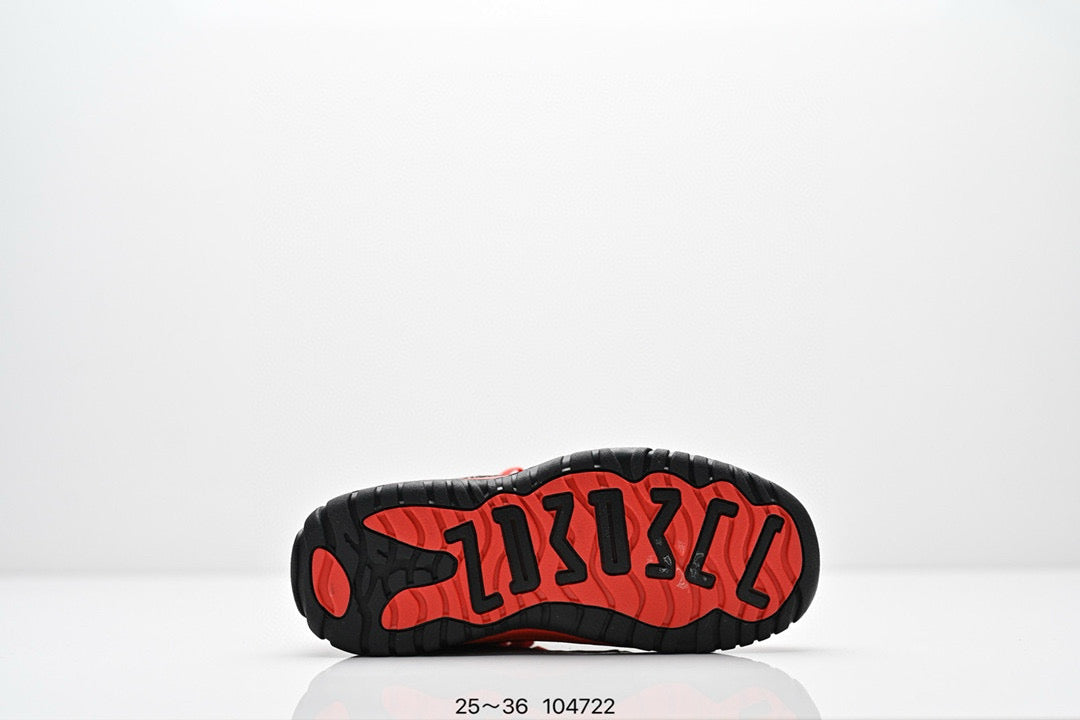 Joe 11 high-top high-quality children's shoes" basketball" red"