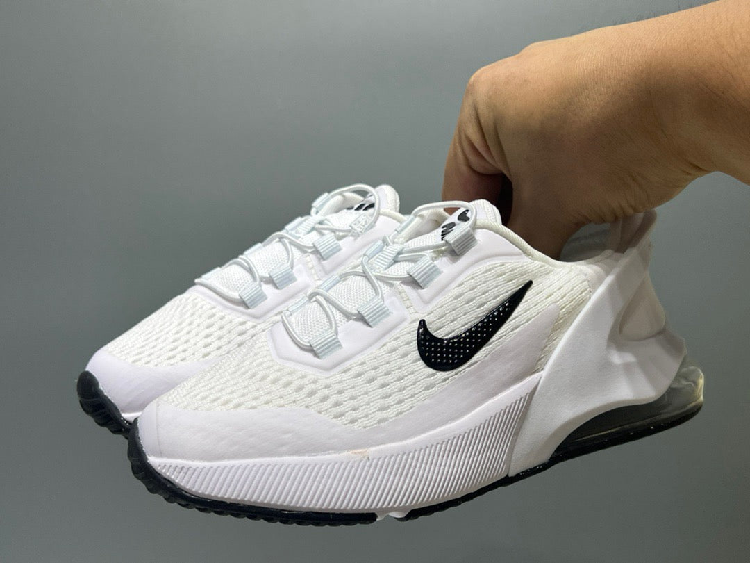 Nike 270 third generation elastic band air cushion children's shoes" white"