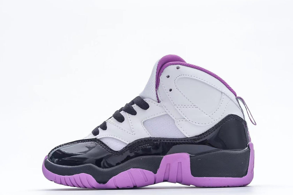 Jordan 612 series" white, black, violet"