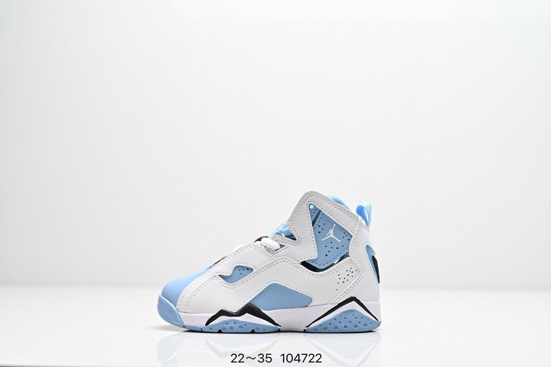 Joe 6 children's basketball shoes" white, blue"