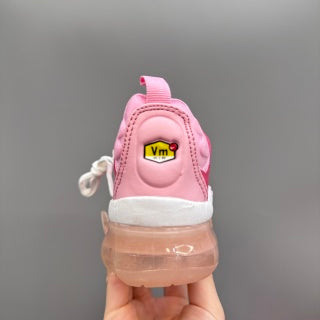 Nike AIR MAX plus full-length air cushion children's sports shoes "Various shades of pink"