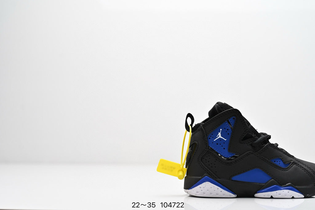 Joe 6 children's basketball shoes" black, blue"