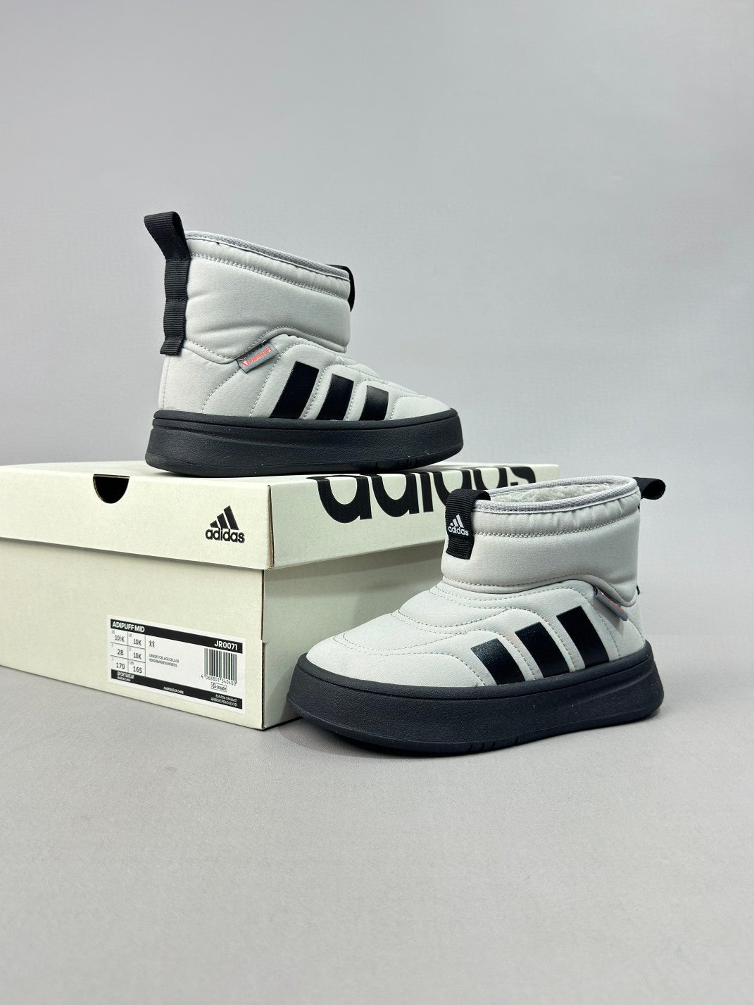 Adidas authentic ADIPUFF MID boys and girls warm " white"