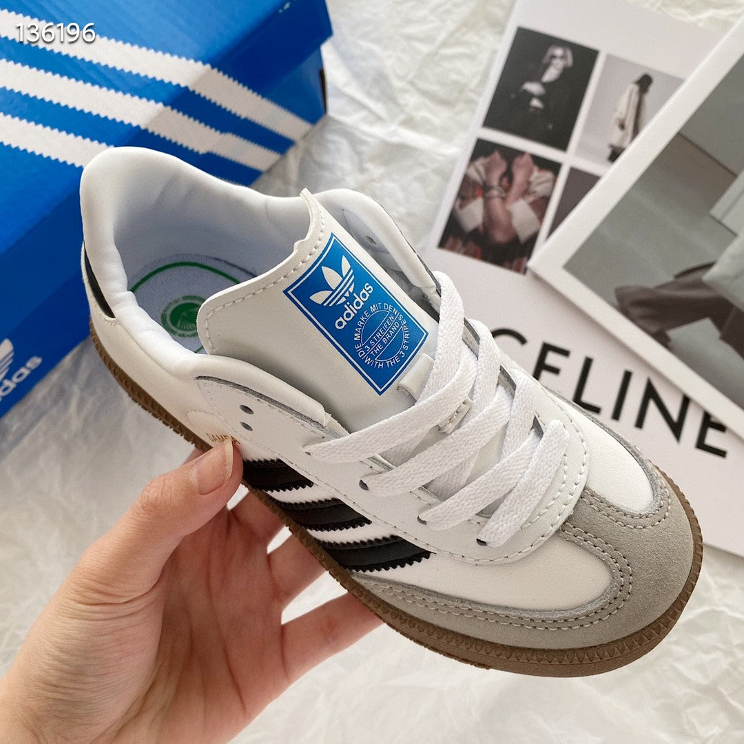 Dexun co-branded children's sneakers" white, gray"