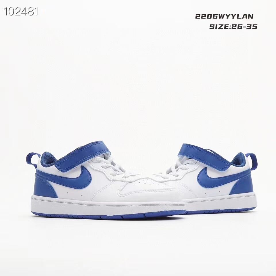 Nike Air Force 1 Low-Top" white, blue"