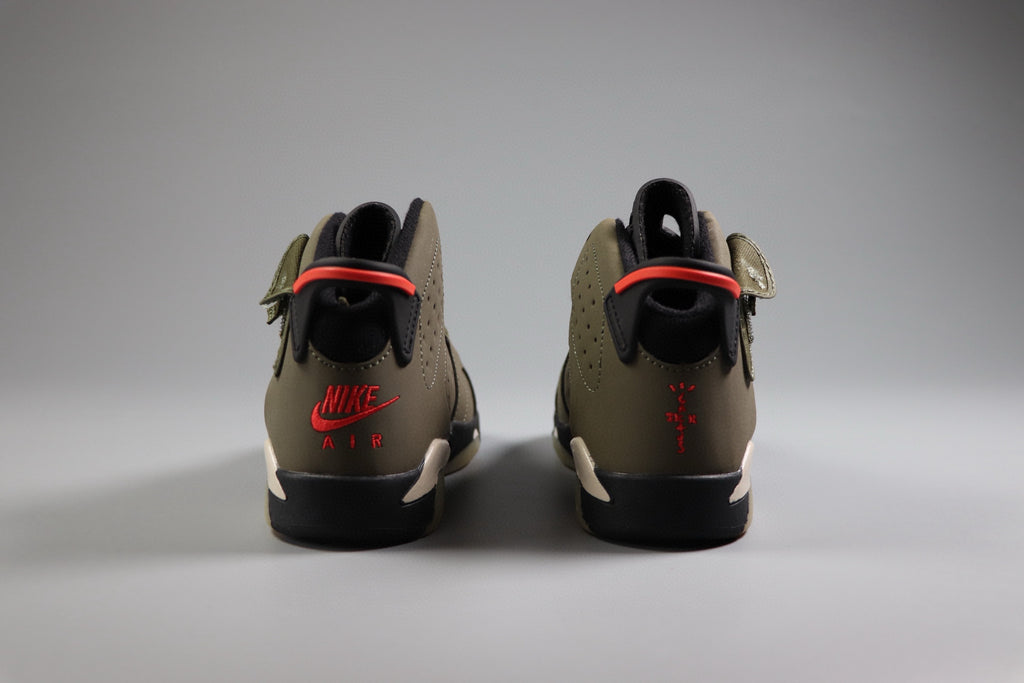 Joe 6 children's basketball shoes " olive green"