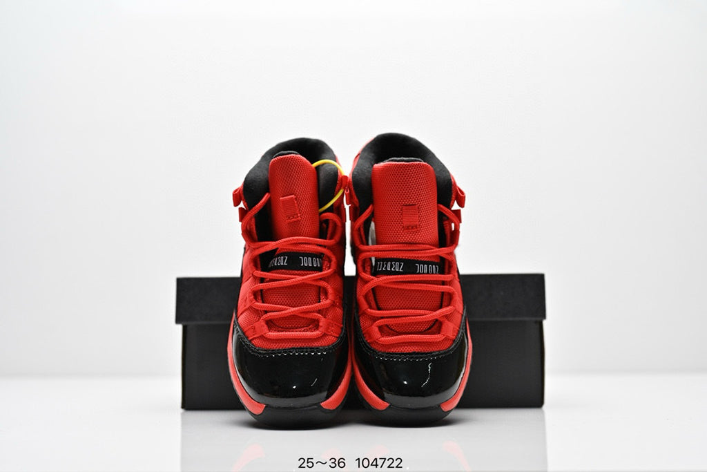 Joe 11 high-top high-quality children's shoes" basketball" red"