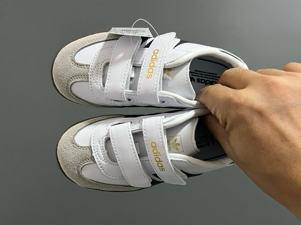 Adidas Samba Velcro Sneakers" white, black"