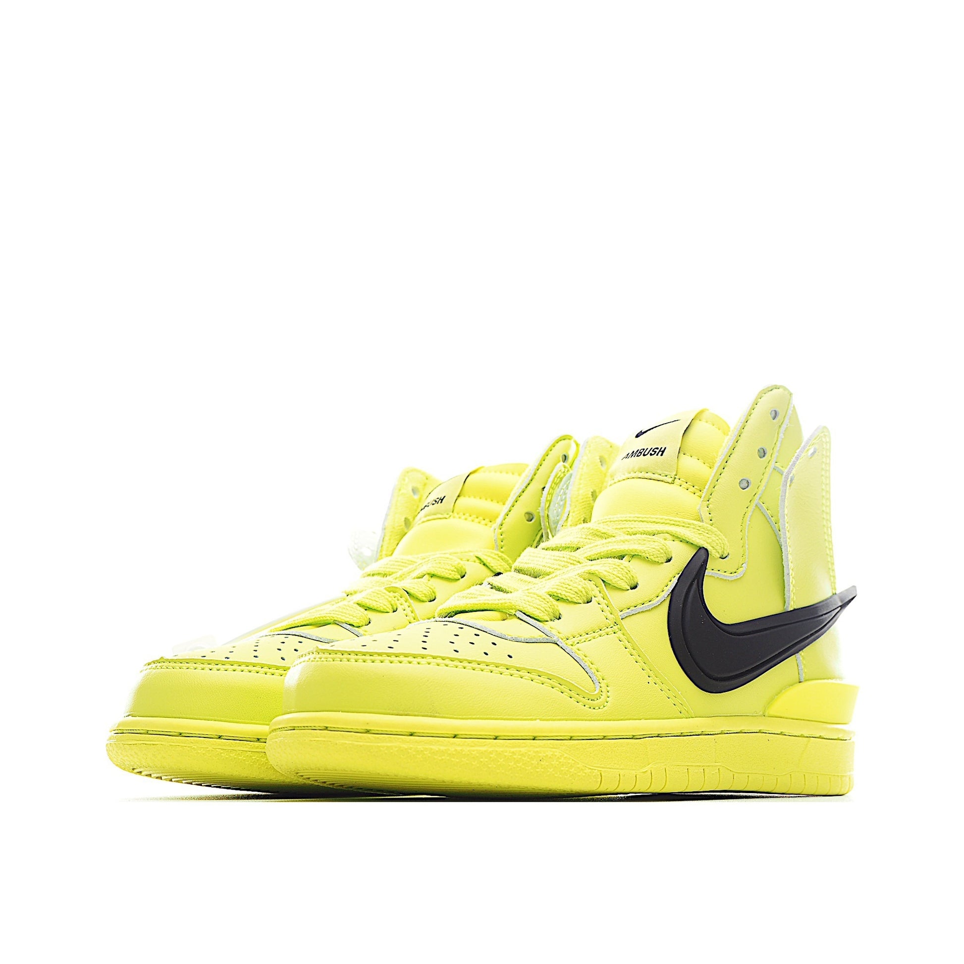 Nike Dunk High Top Swoosh " Yellow"