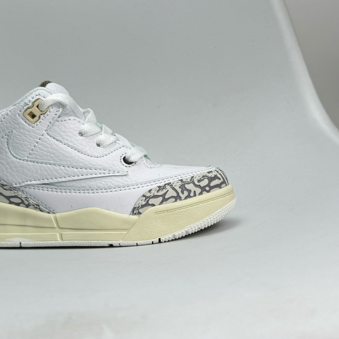 Jordan 3 children's shoes" white, cream"