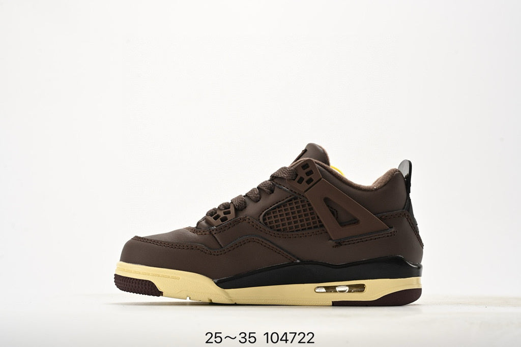 Joe 4 air cushion high quality children's shoes " dark brown"