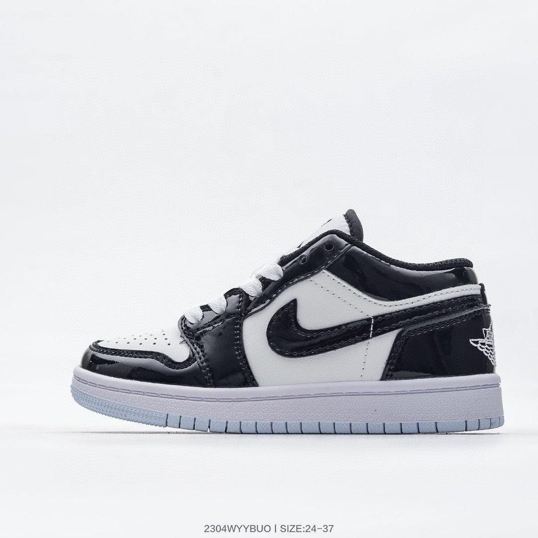 Joe 1 low-top children's shoes" white, black"