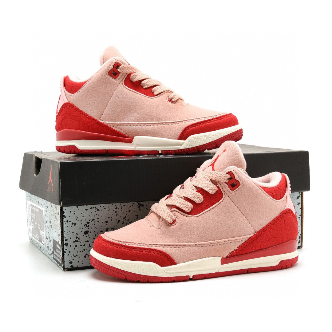 Jordan AJ3 children's shoes" pink, red"