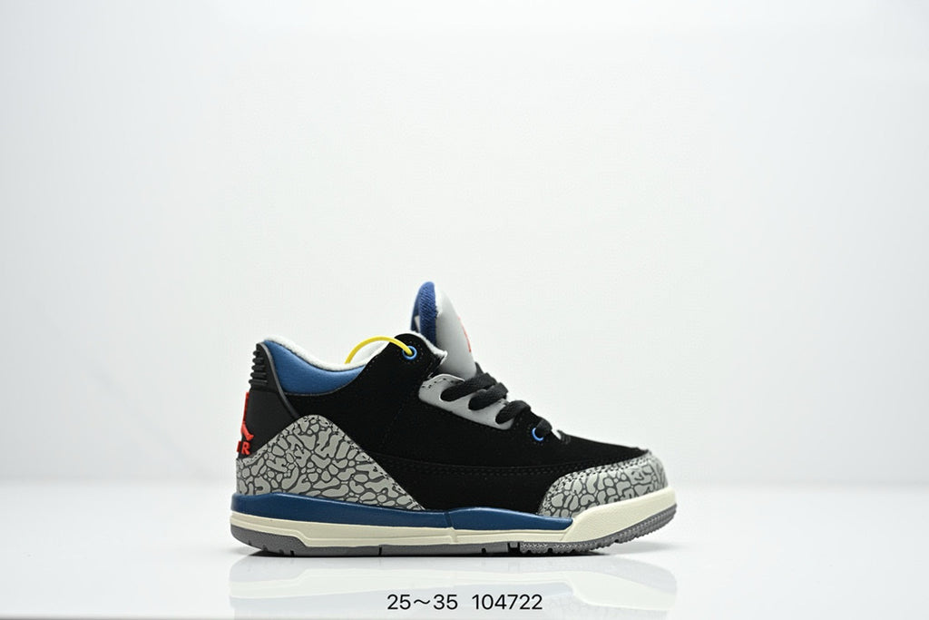 Joe 3"black, blue"