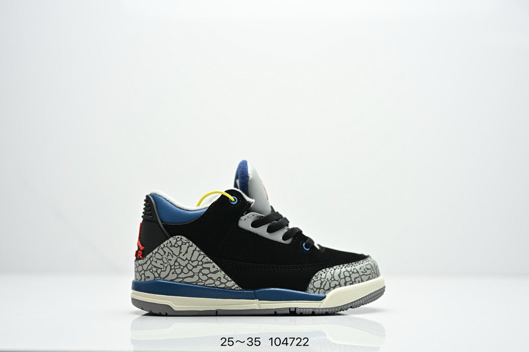 Joe 3"black, blue"