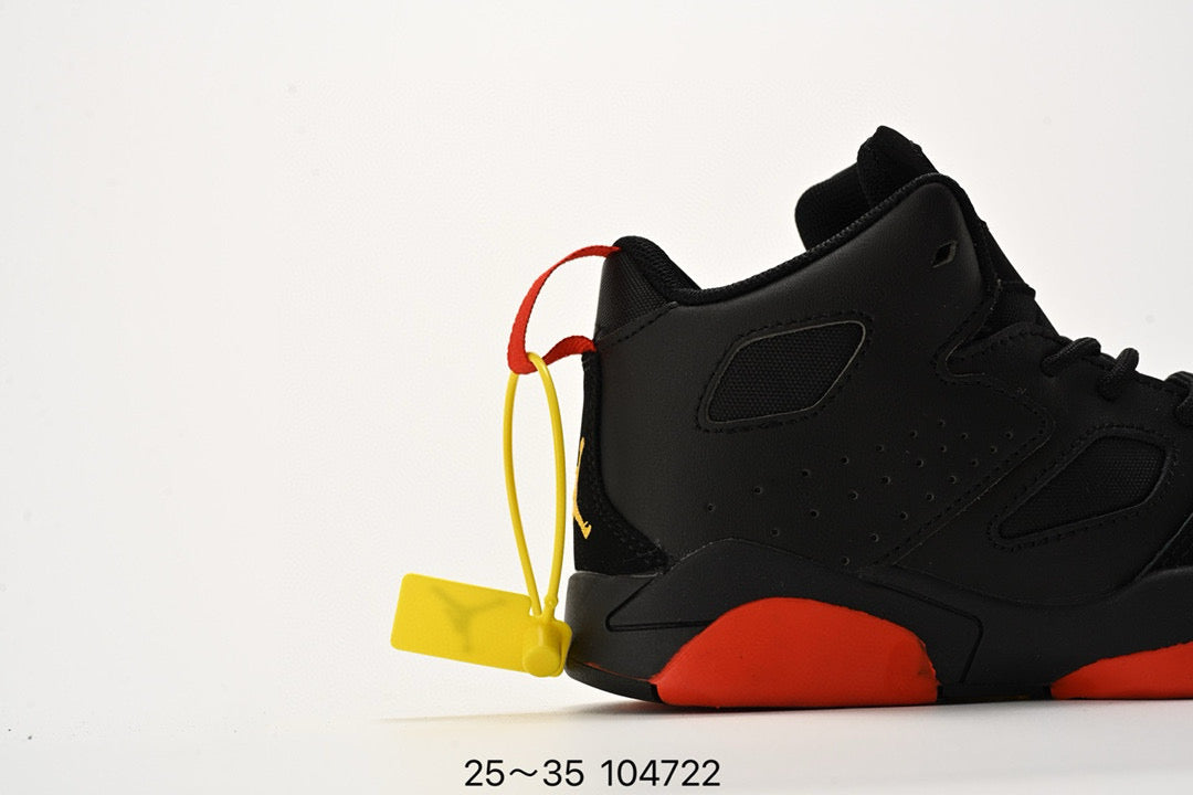 Jordan Fltclb91 series basketball shoes" black, red"
