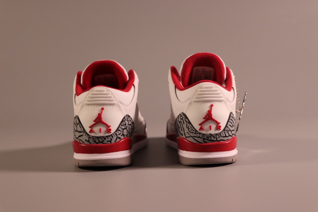 Jordan AJ3 children's shoes" white, red"