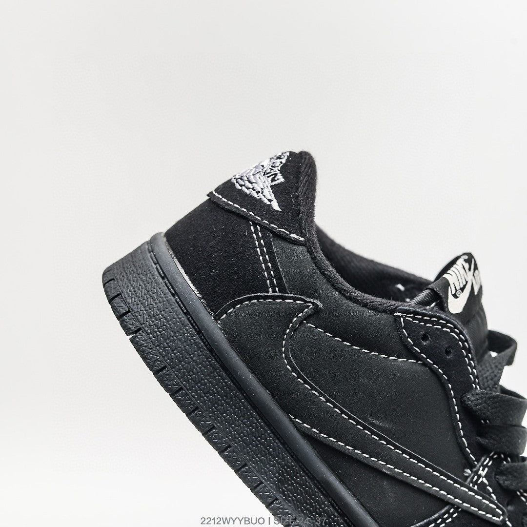 Jordan low-top reverse hook black warrior" black"