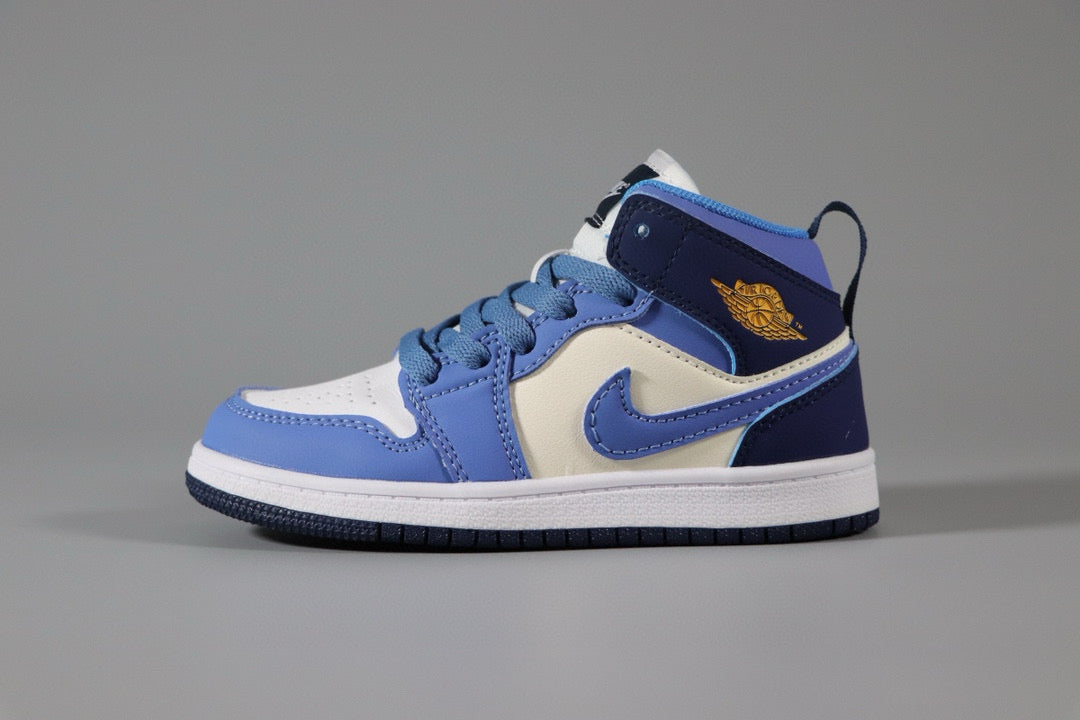 Joe 1 children's shoes" cream, white, blue"