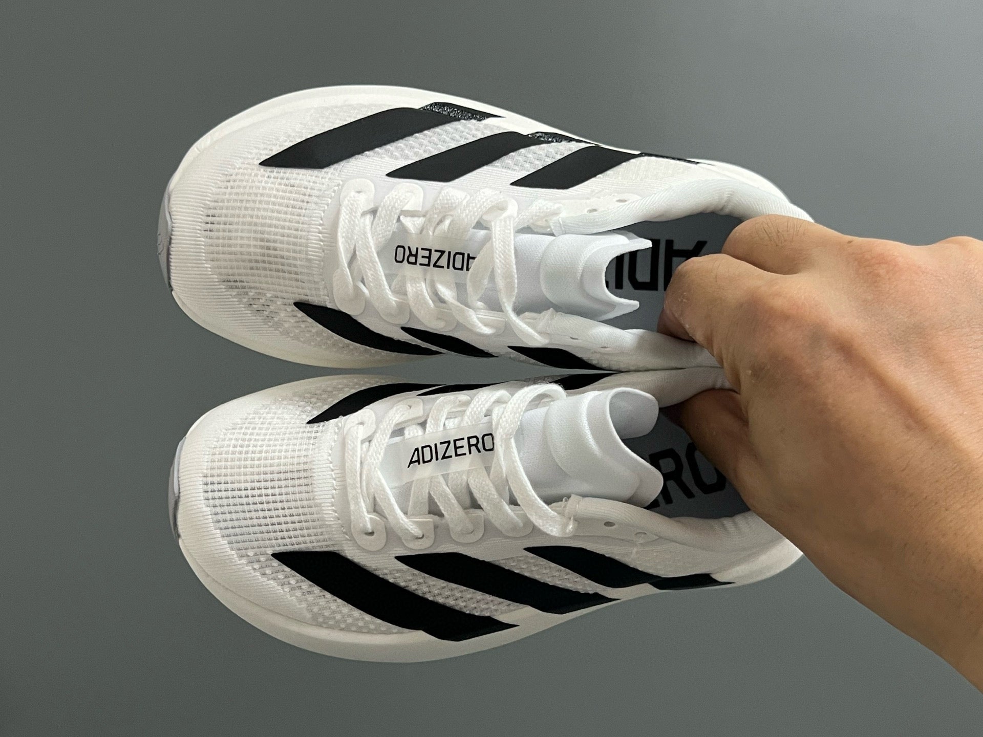 Adidas ADIZERO ADIOS PRO EVO 1" white, & black"