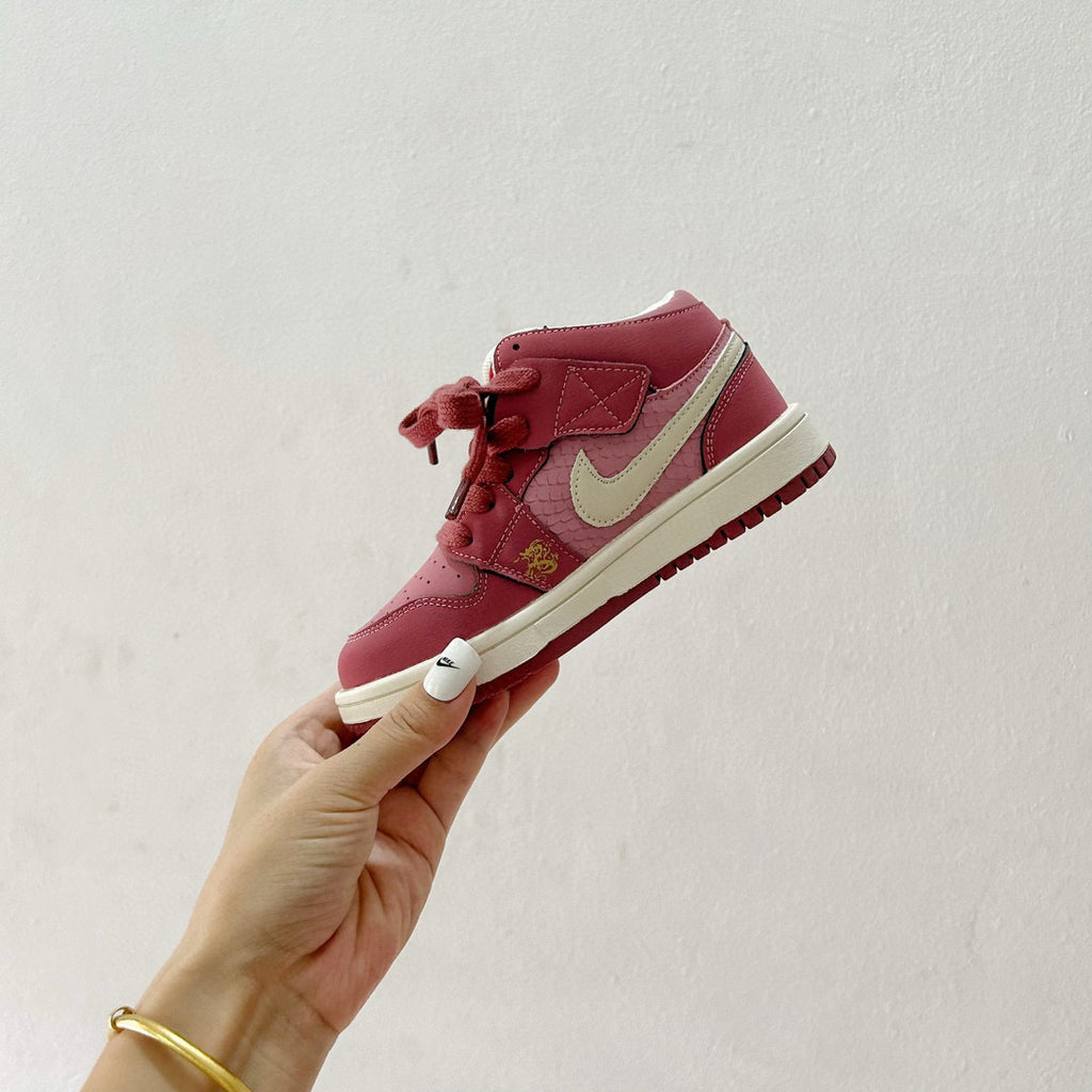 Joe 1 co-branded mid-cut children's " pink"
