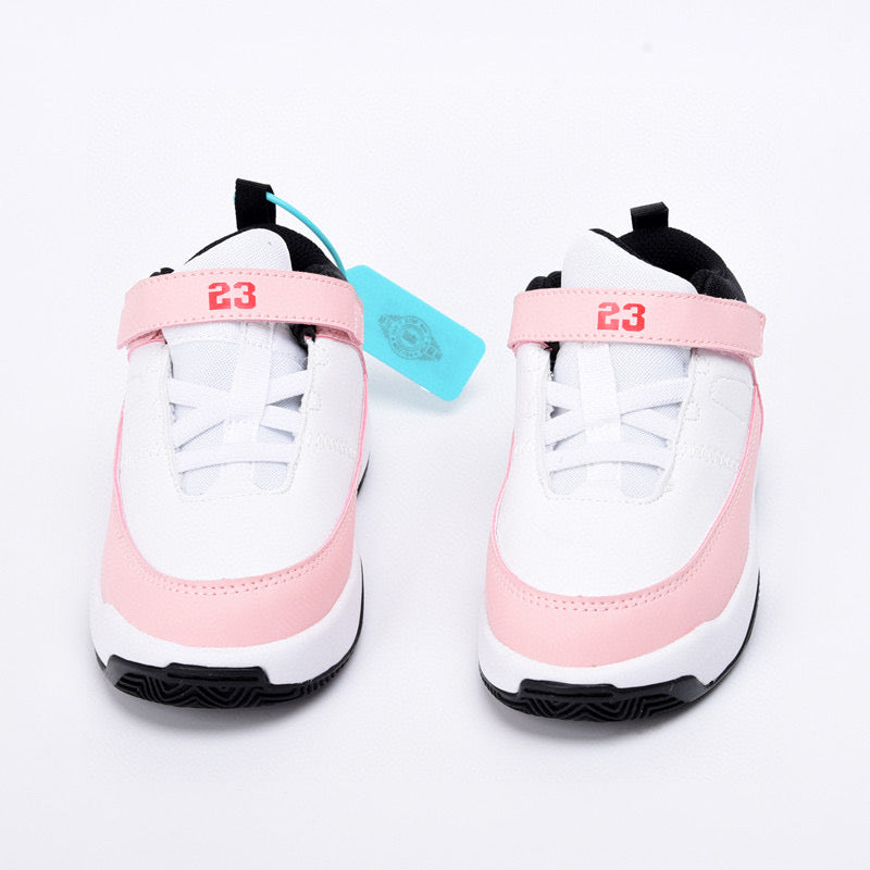 Jordan 3 blue sneakers 607" white, pink"