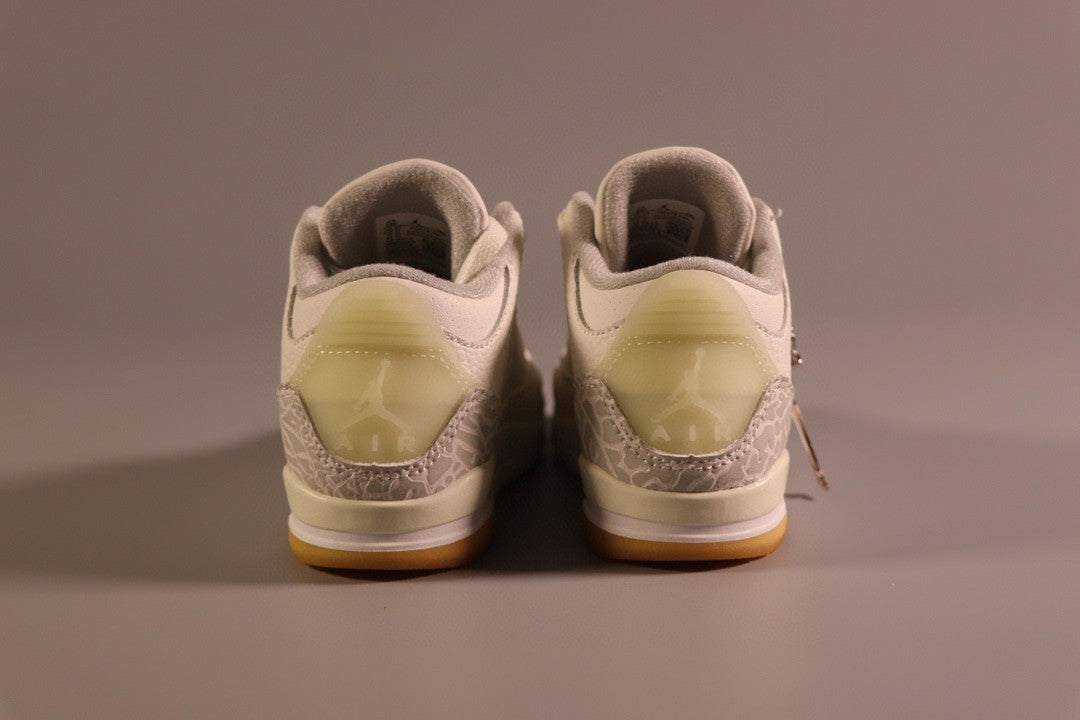Jordan AJ3 children's shoes" white, gray"