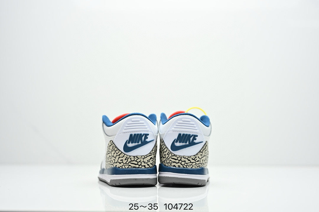 Joe 3" white, gray"