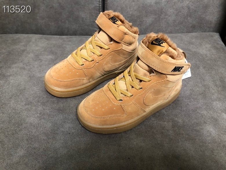 NIKE COURT Borough Mid2 JUN Air Force Workwear" Camel"