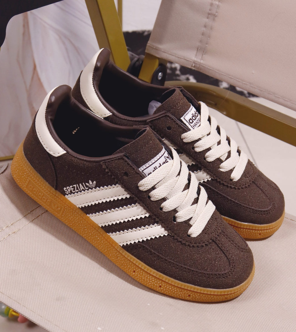 Adidas Dexter II casual children's sneakers" brown"