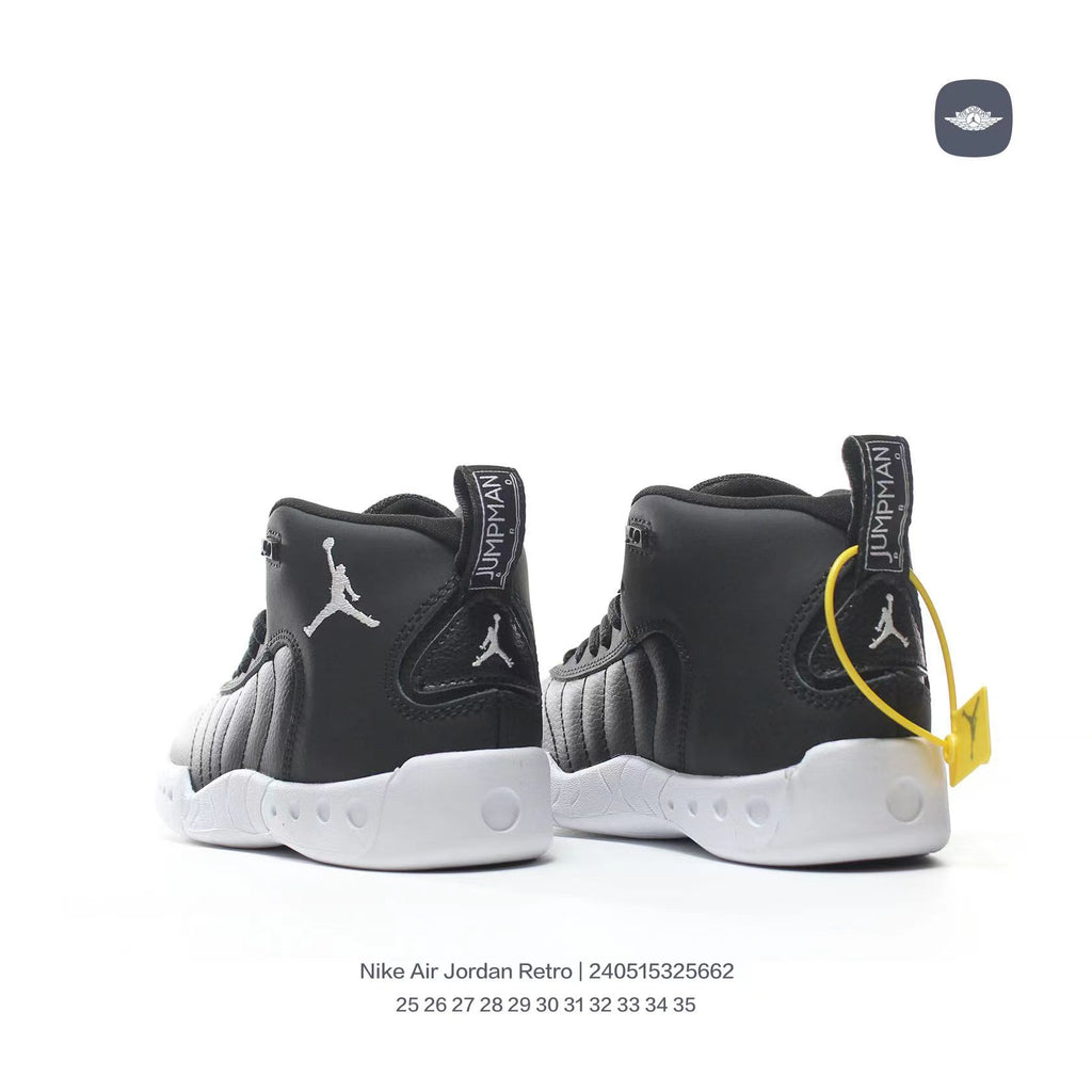 Jordan Retro-combat basketball shoes " black"
