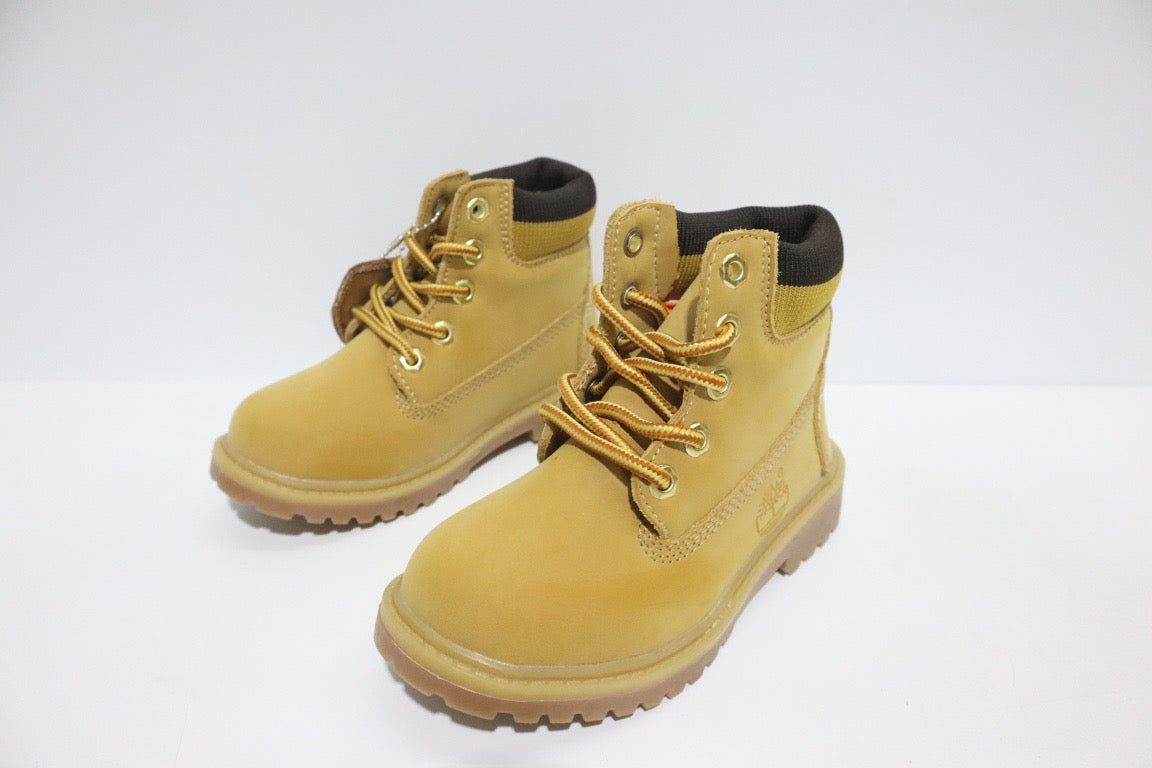 Timberland knitted children's work boots" Camel"