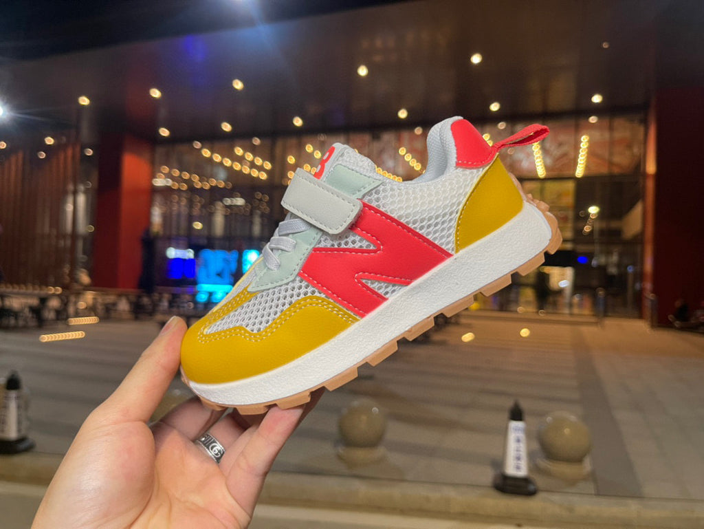 NB single buckle breathable" yellow, white"