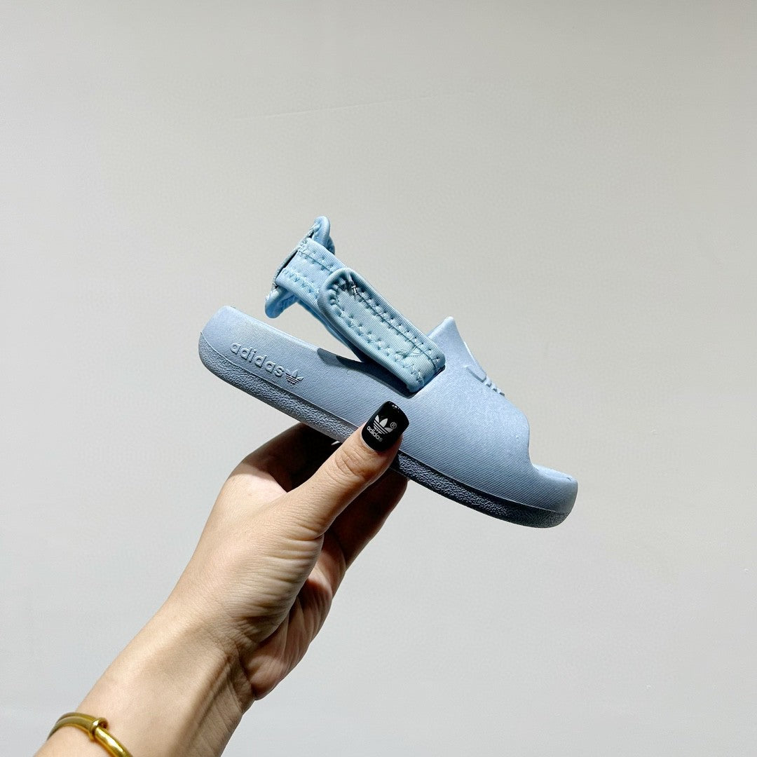Adidas clover soft thick sole" sky blue"