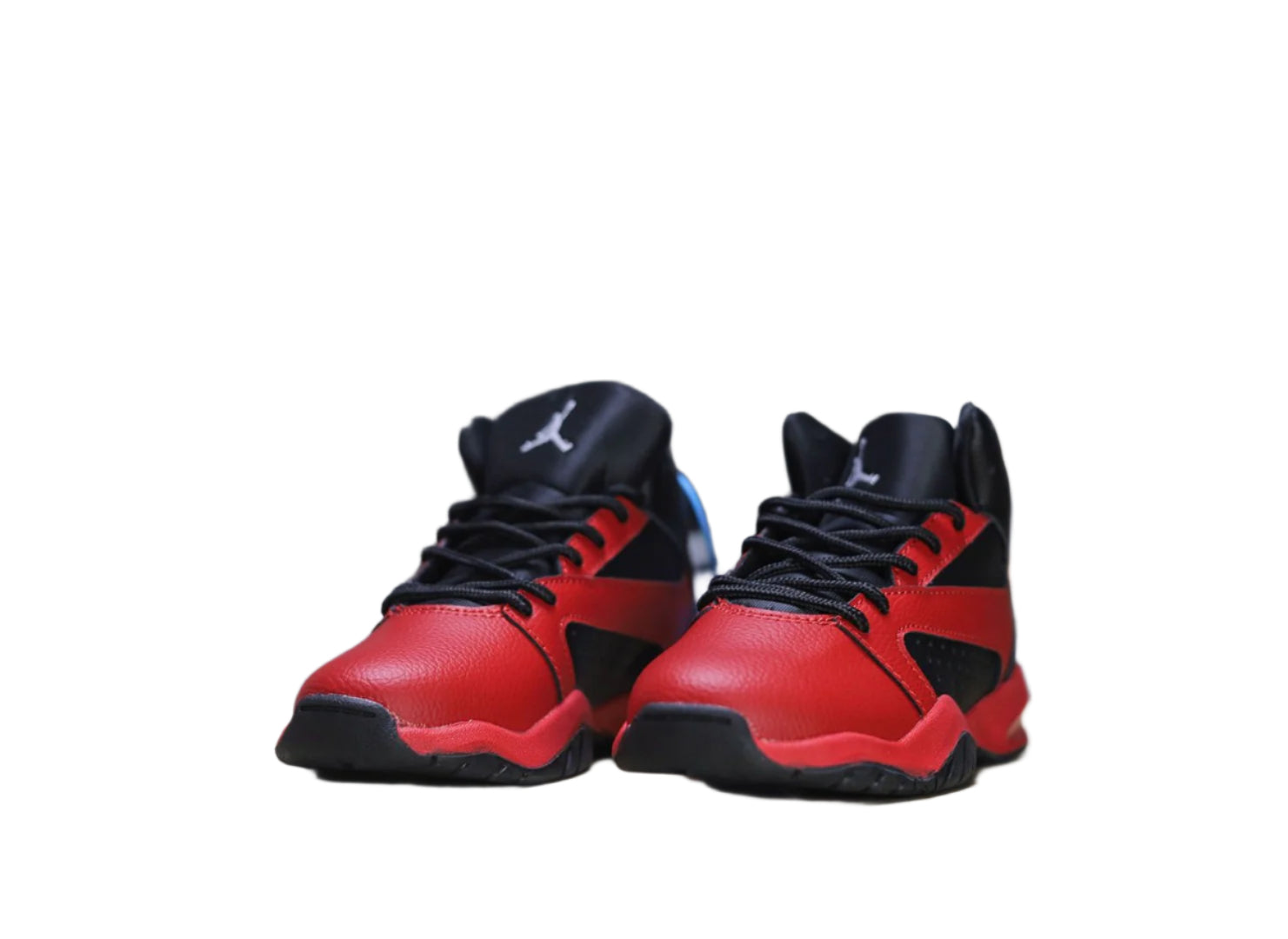 AJ6 children's shoes simple version" black, red"