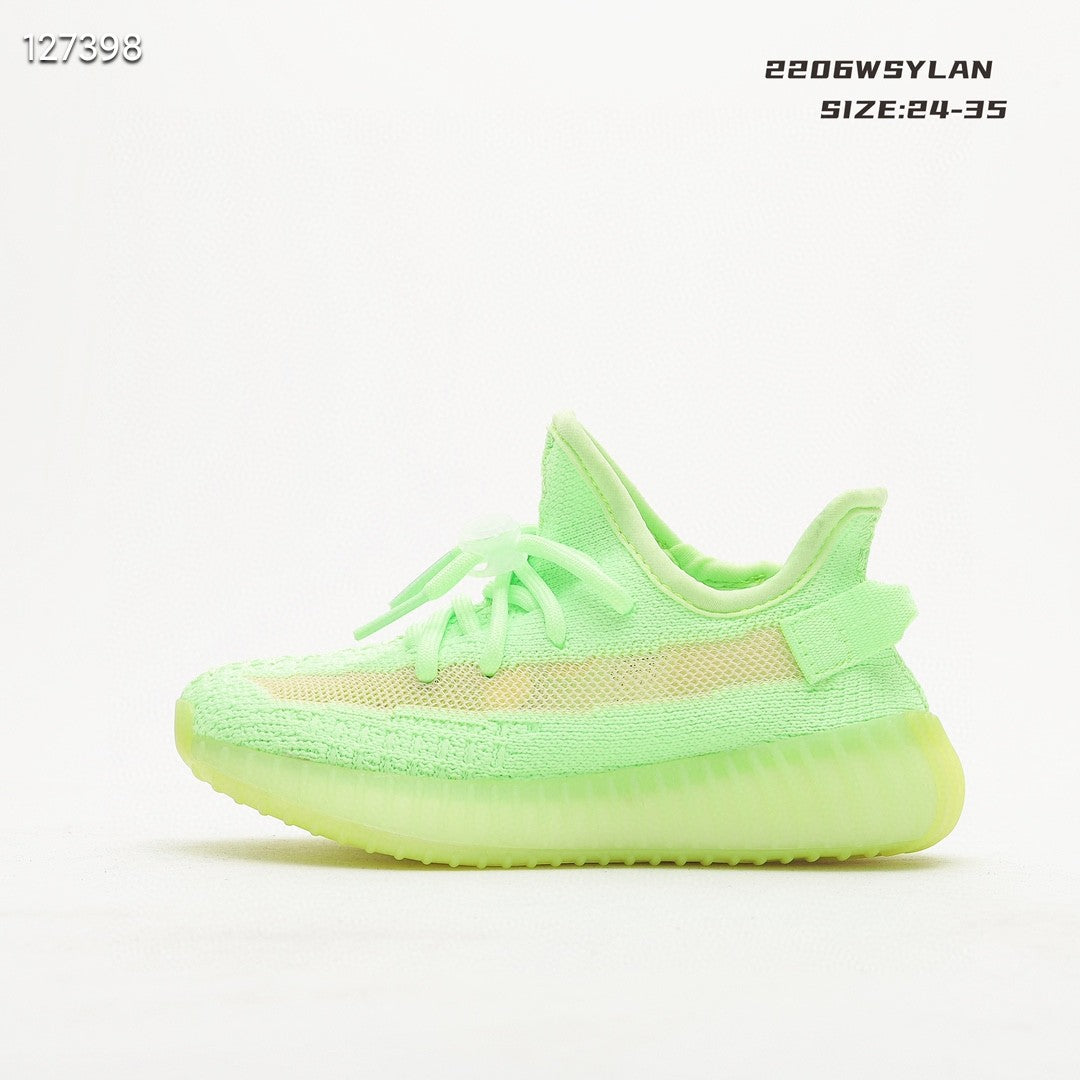 Coconut 350V2 really explosive children's shoes" lime green"