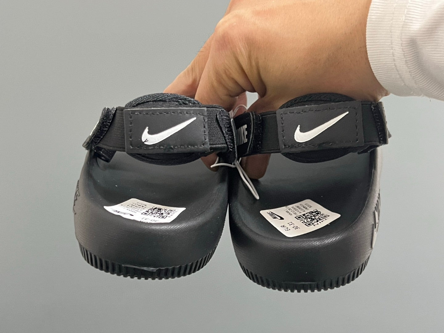 NK new two-way children's sandals" black"