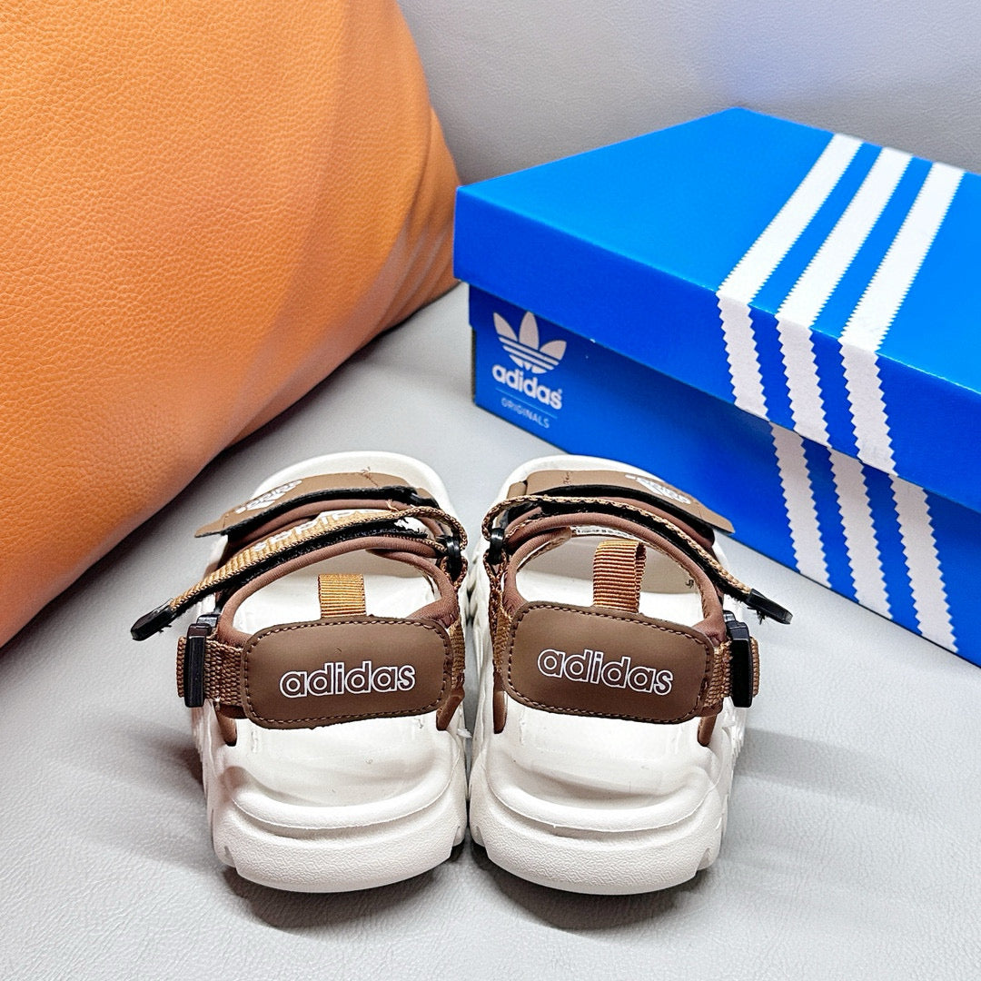 Adidas outdoor closed toe children's sandals" brown"