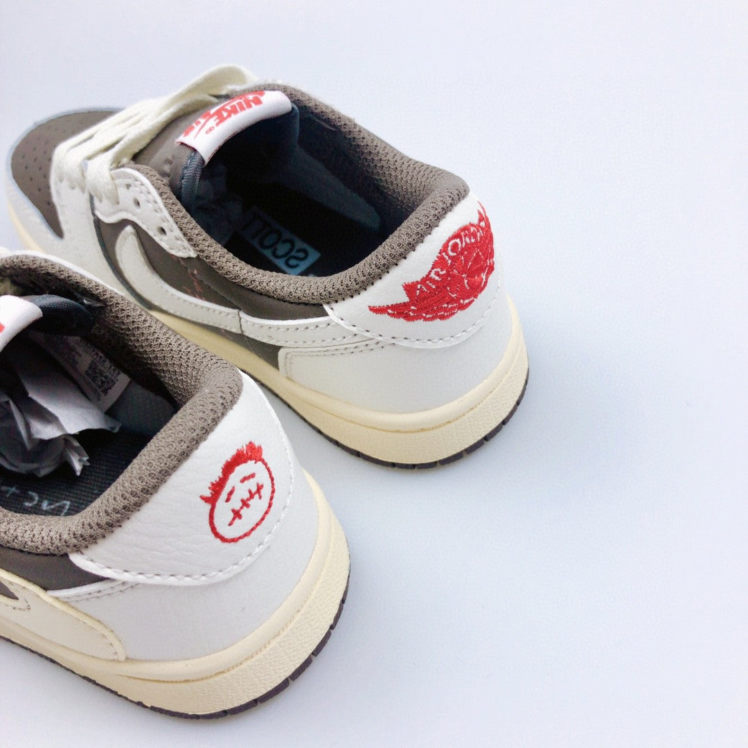 Jordan low-top reverse hook black warrior" brown,cream"